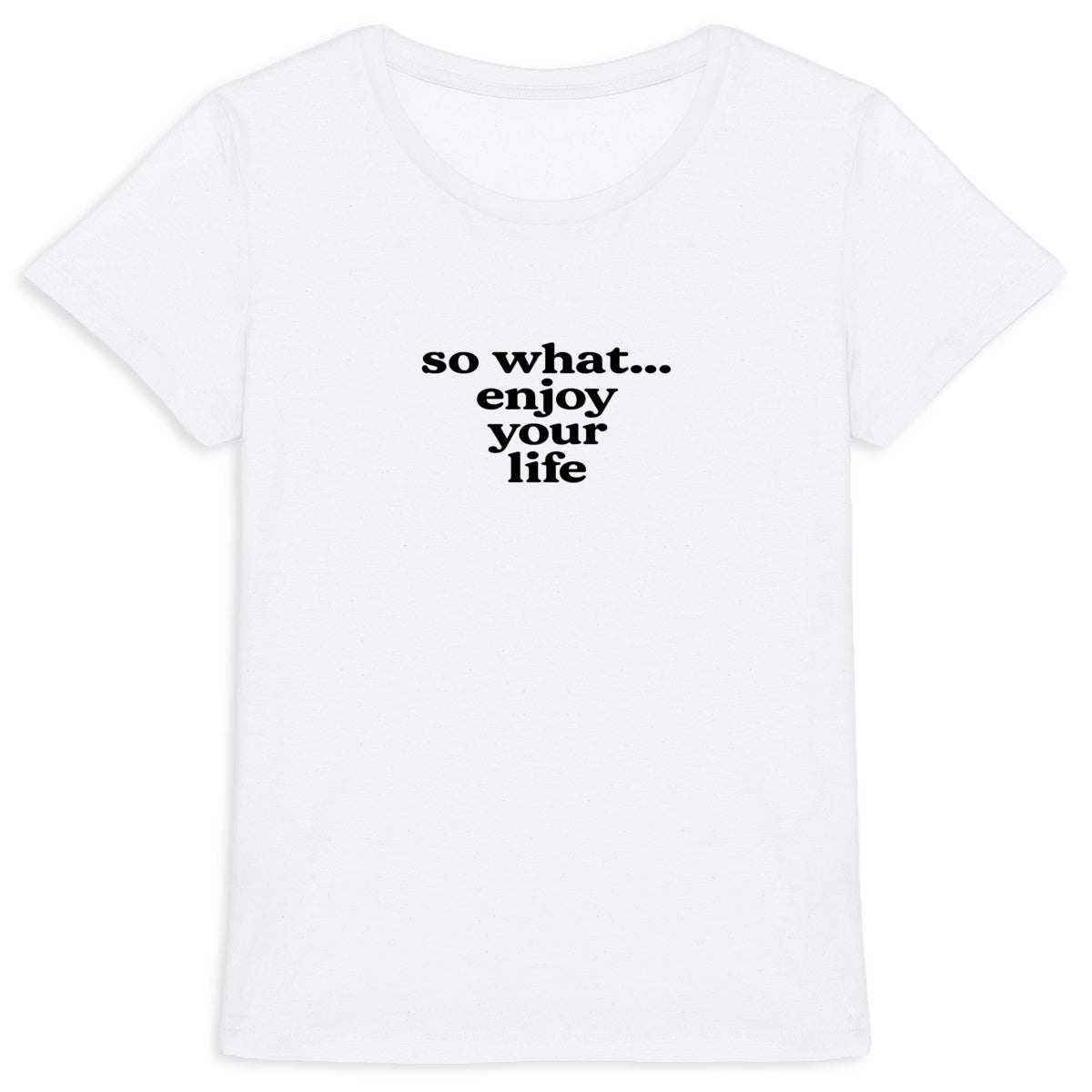 So What? - Don't worry about what others think - front_0
