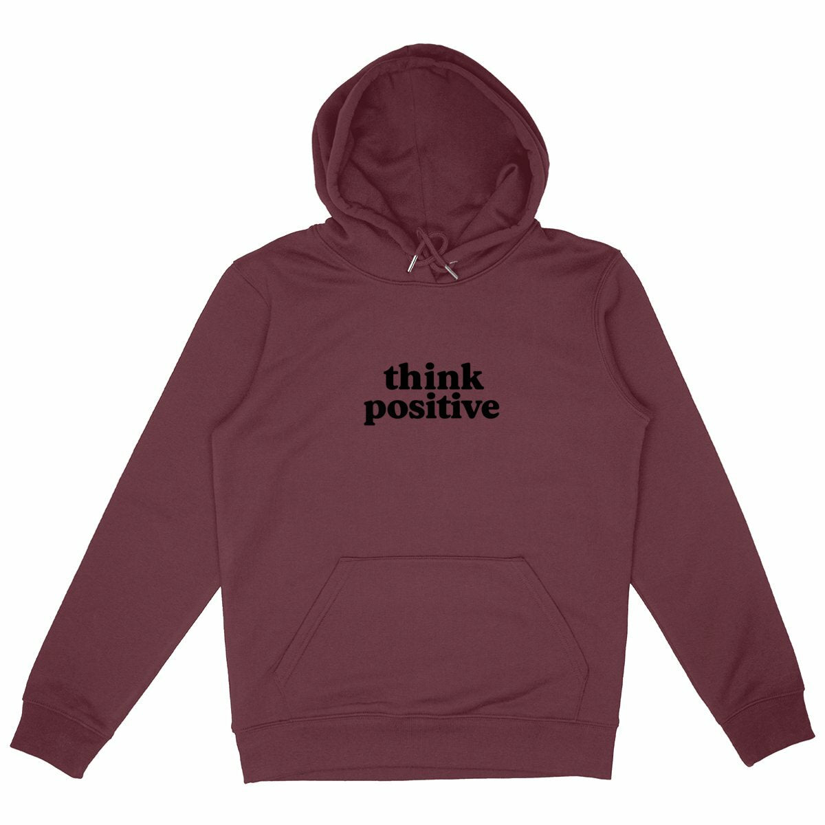Think Positive  - front_burgundy