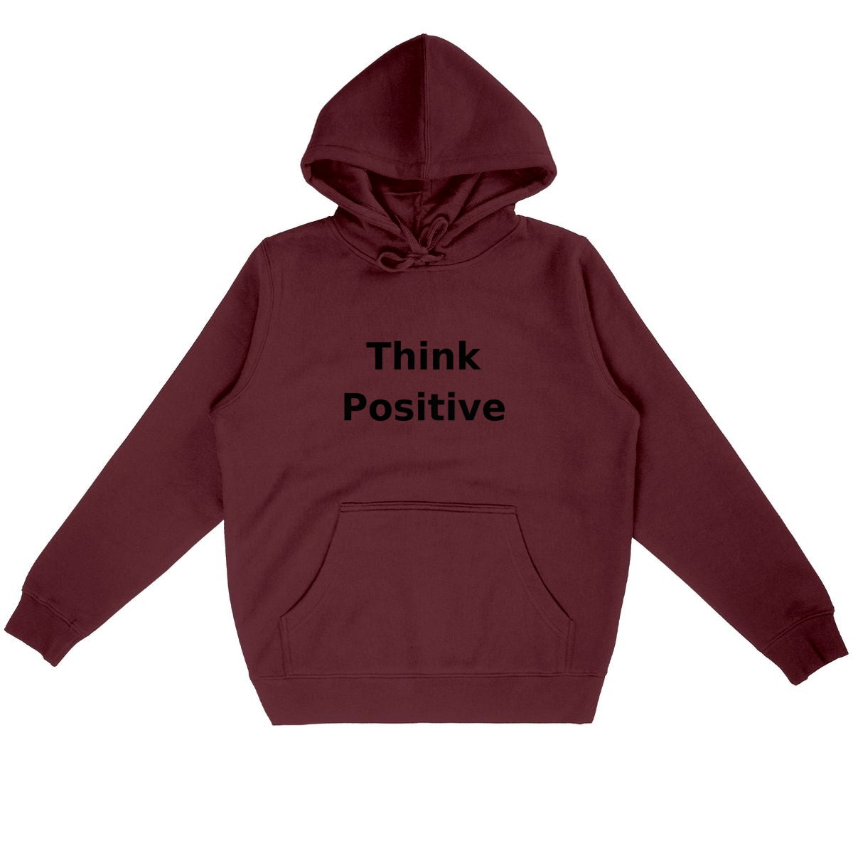 Think Positive  - front_burgundy