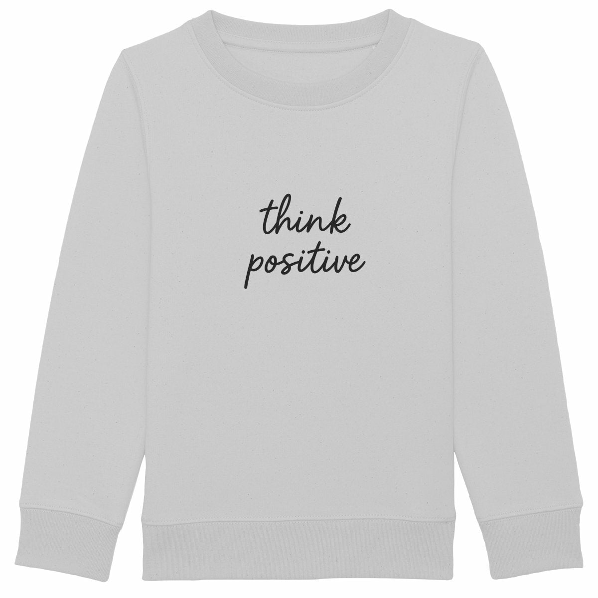 Think Positive - Change Lives - front_heathergrey