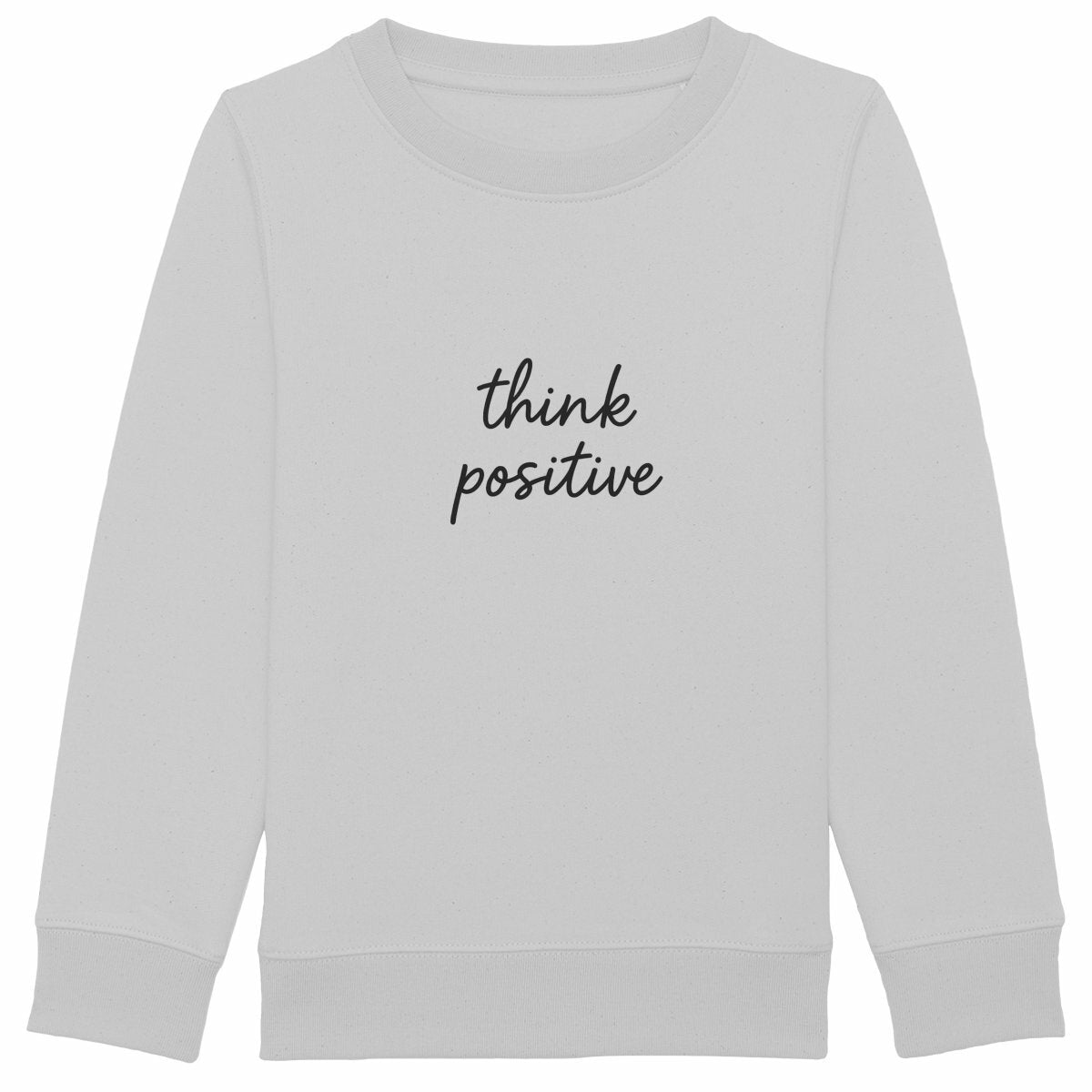 Think Positive - Change Lives - front_heathergrey