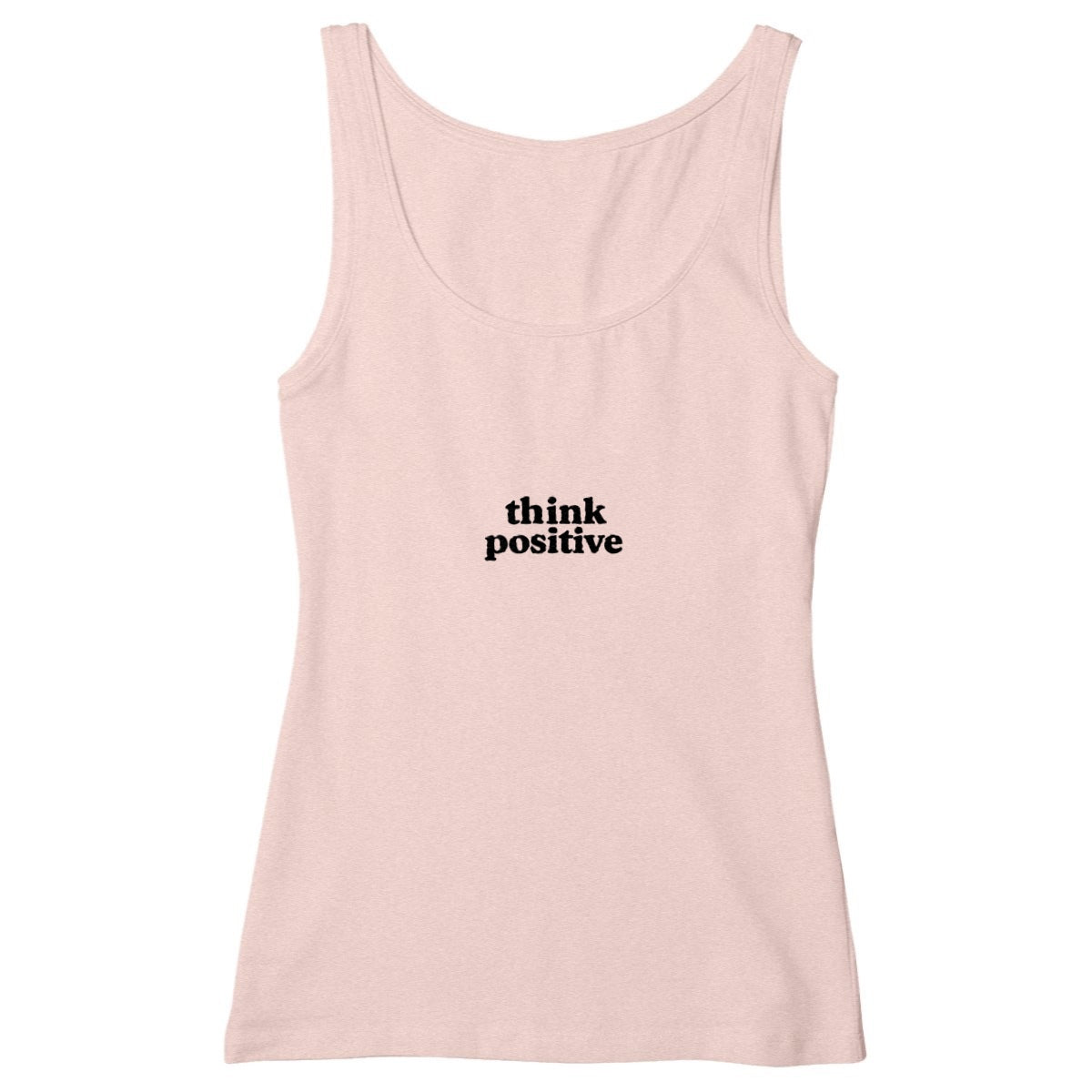 Think Positive - front_heatherpink