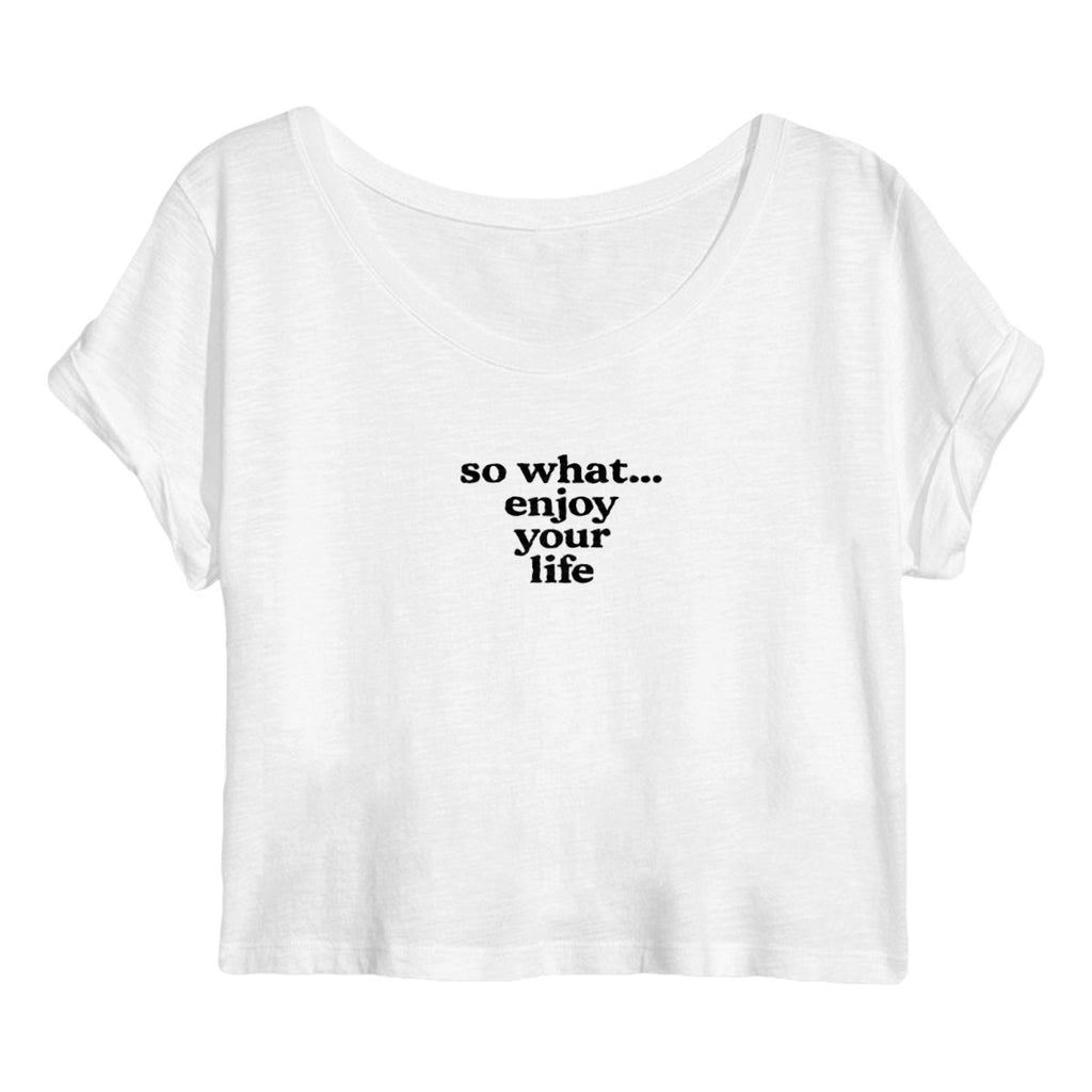 So What? It is your life to live - front_white