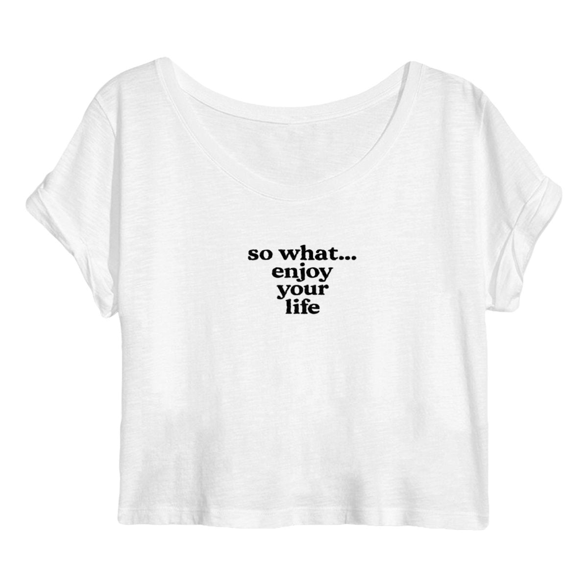 So What? It is your life to live - front_white